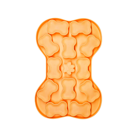 Slobber Bone Shape Snuffle Mat