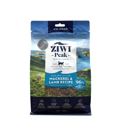 Ziwi Peak Mackerel & Lamb Recipe For Cats 400g