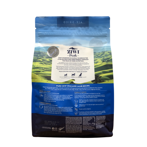 Ziwi Peak Lamb Recipe For Dogs 1kg