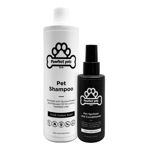 Pawfect Paws & Co Pet Shampoo and Conditioner Bundle