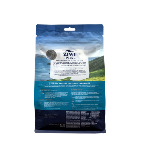 Ziwi Peak Mackerel & Lamb Recipe For Cats 400g