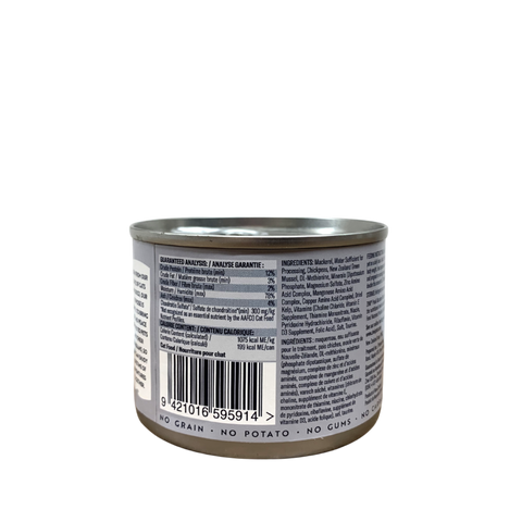 Ziwi Peak Mackerel Recipe Canned Cat Food 185g